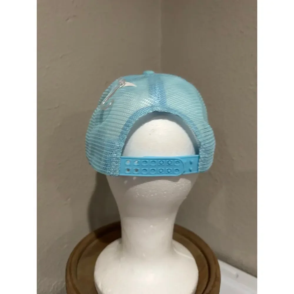 Hand Embroidered LOVE Floral Truckers Hat
